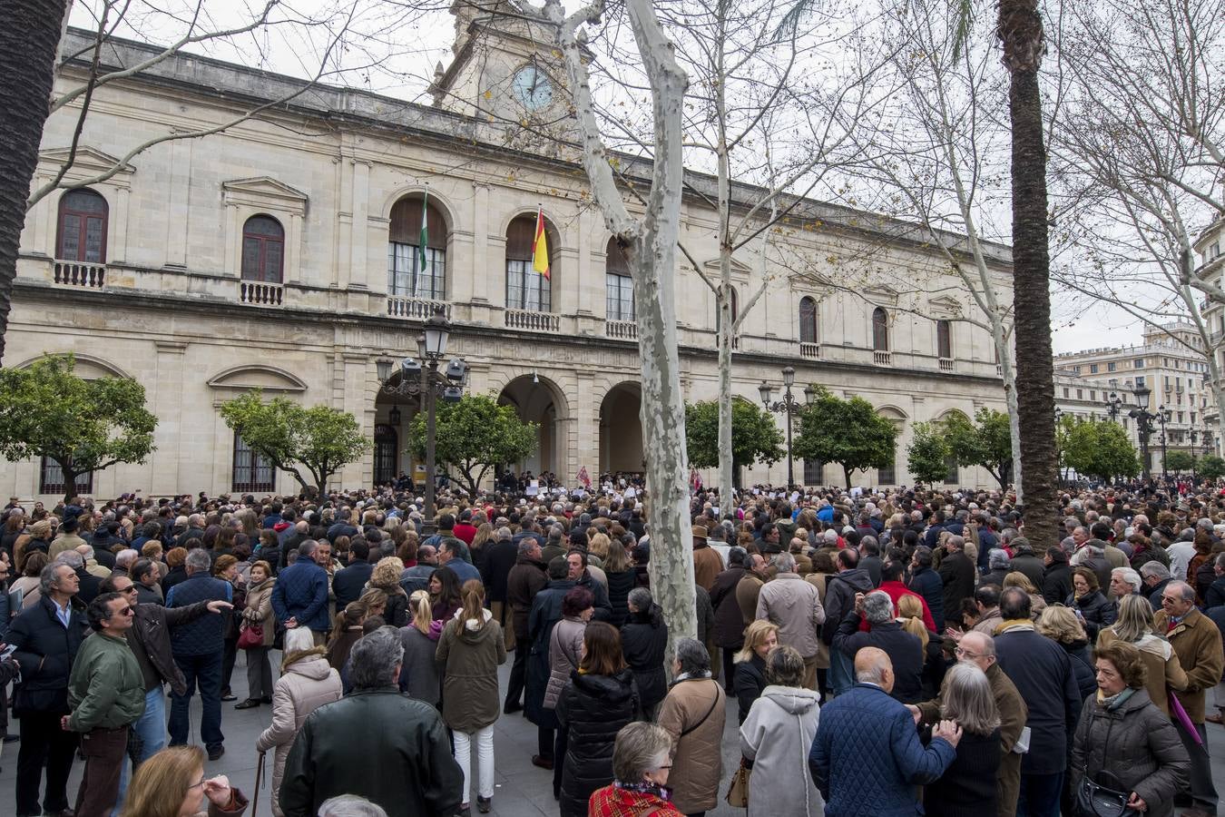 La movilización contra la ofensiva anticatólica, en imágenes