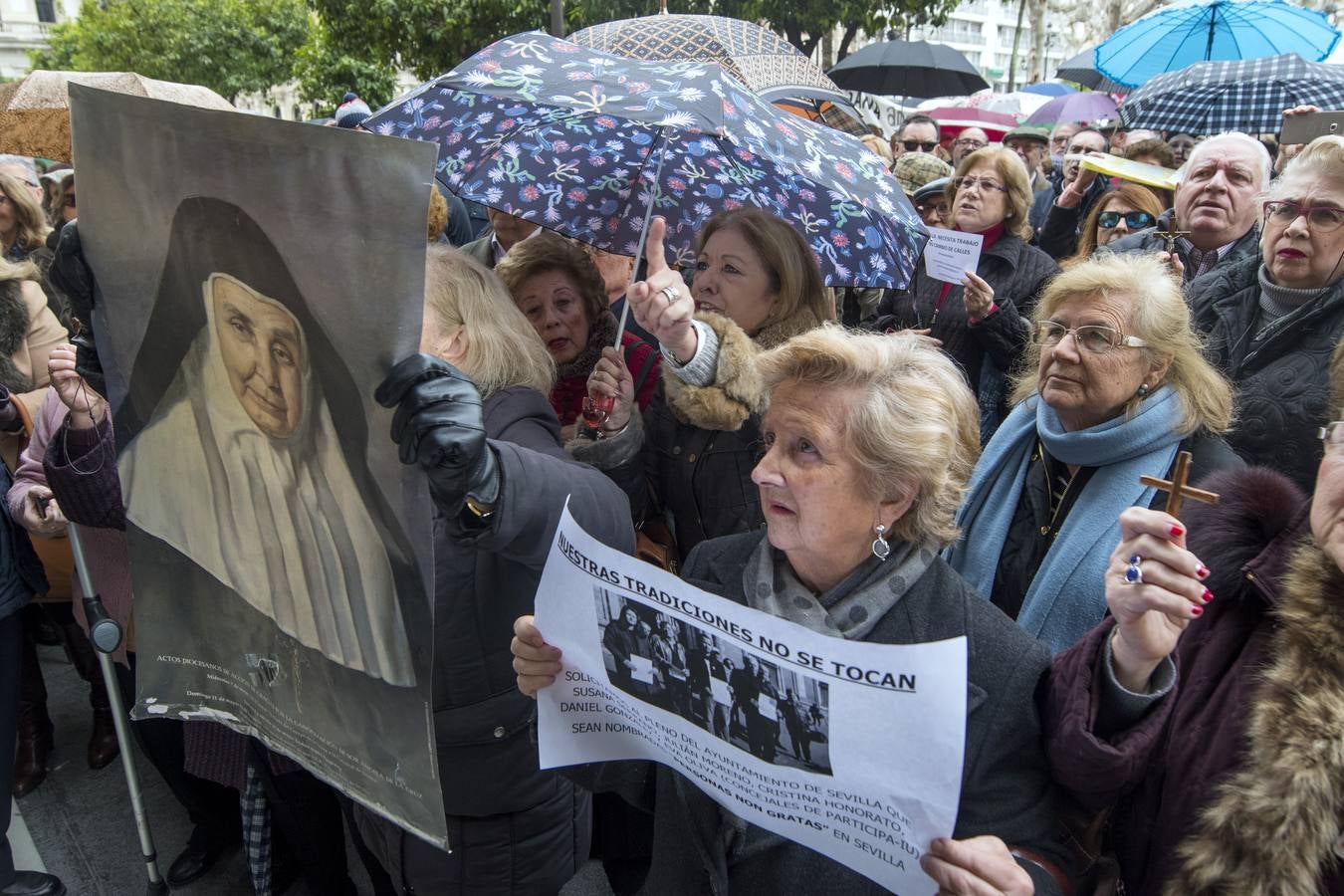 La movilización contra la ofensiva anticatólica, en imágenes