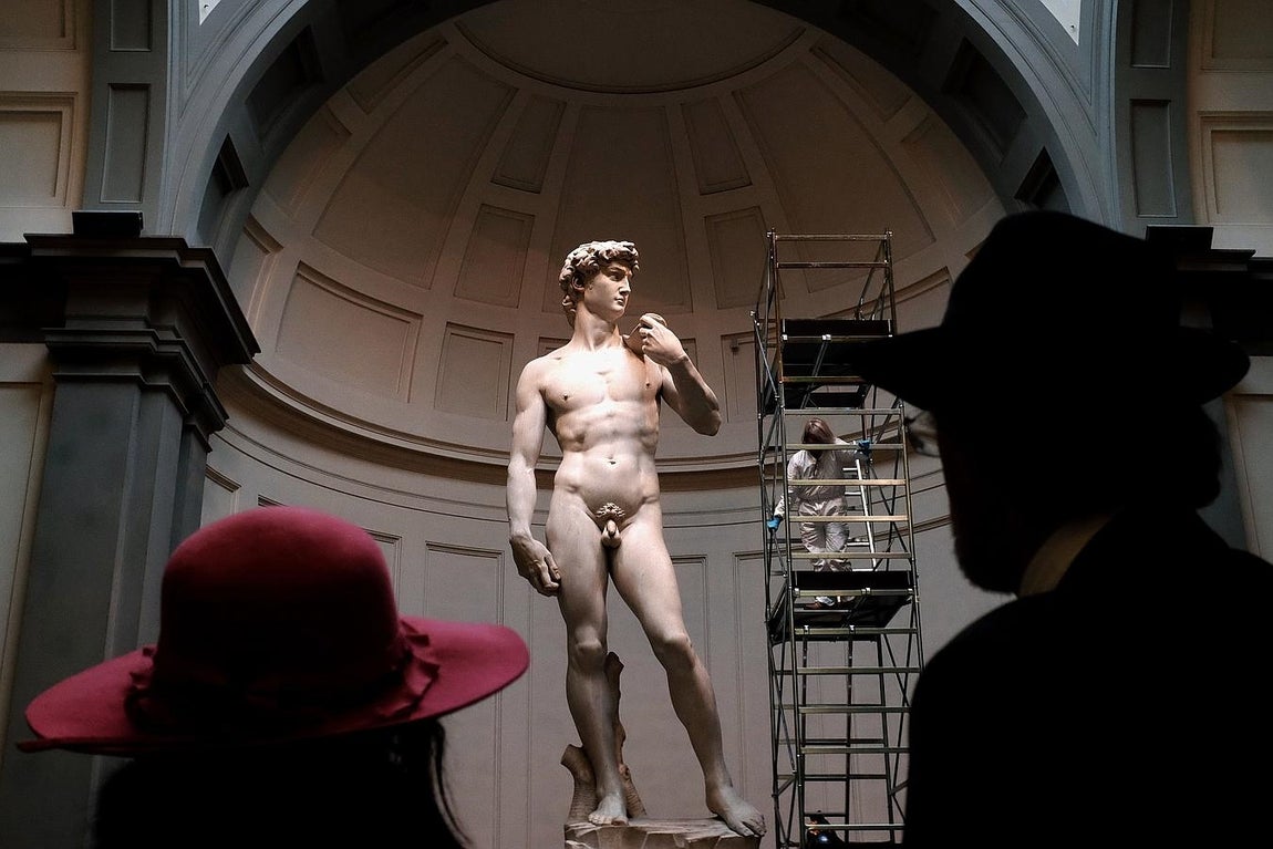 En los últimos años, el «David» ha sido objeto de múltiples limpiezas y análisis. 