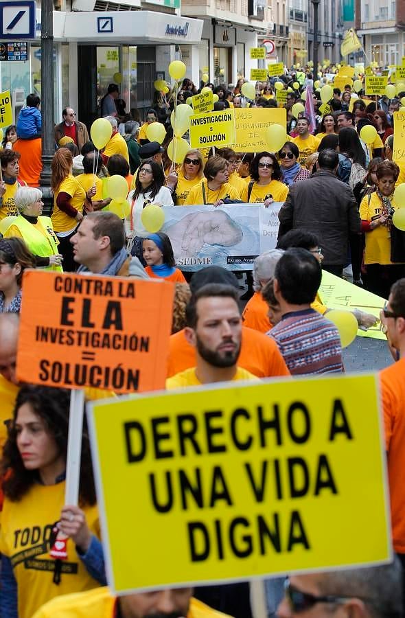 La marcha «amarilla» para sacar las enfermedades raras de su invisibilidad