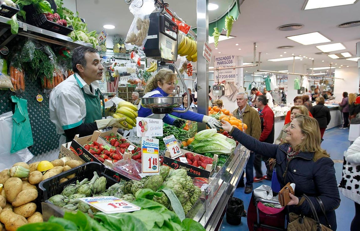 Mercados en vías de extinción. Las tradicionales plazas de abastos corren serio peligro. Su clientela envejece, no se rejuvenece y cada vez son menos los que optan por la compra diaria, de productos frescos, y con cuentagotas. «Los jóvenes de hoy no pierden tiempo en cocinar, ni les atrae nada que no sea un centro comercial o una gran superficie», señalan los placeros del mercado municipal de Ciudad Jardín.