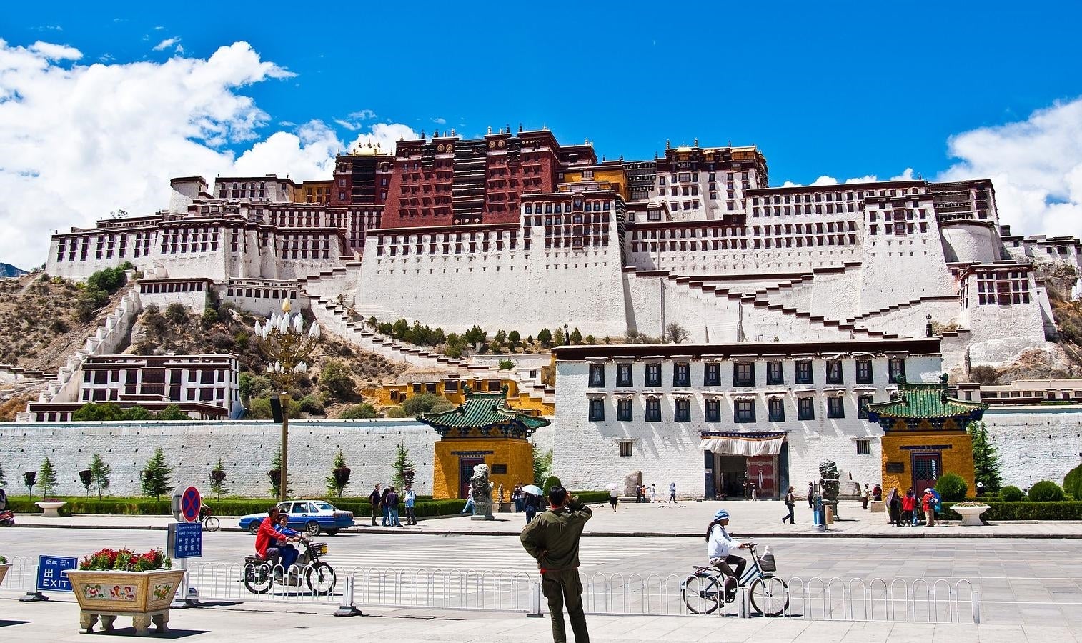 Palacio de Potala, Lhasa, Tíbet. 