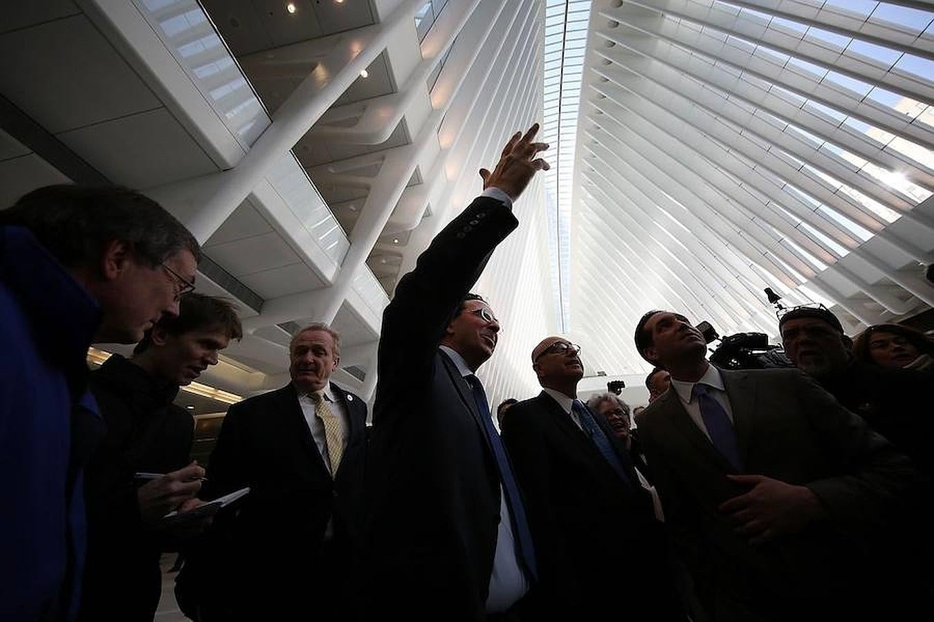 Las mejores fotografías de la inauguración del intercambiador en Nueva York de Santiago Calatrava