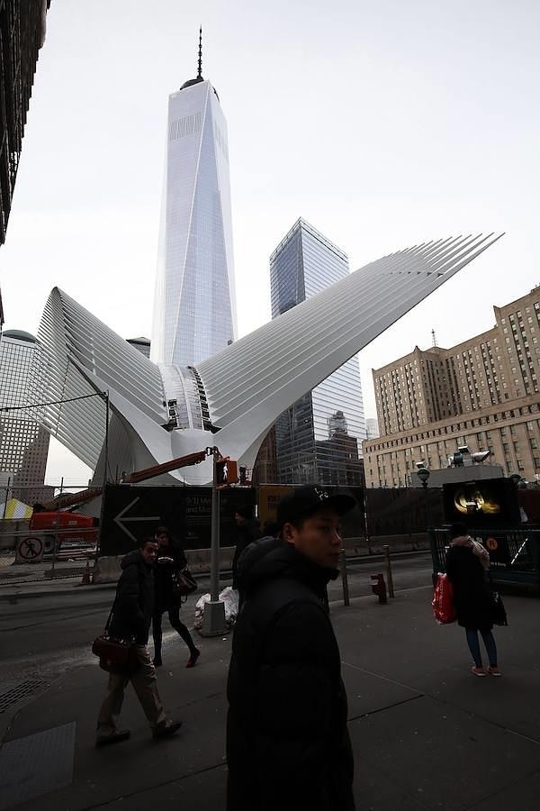 Las mejores fotografías de la inauguración del intercambiador en Nueva York de Santiago Calatrava
