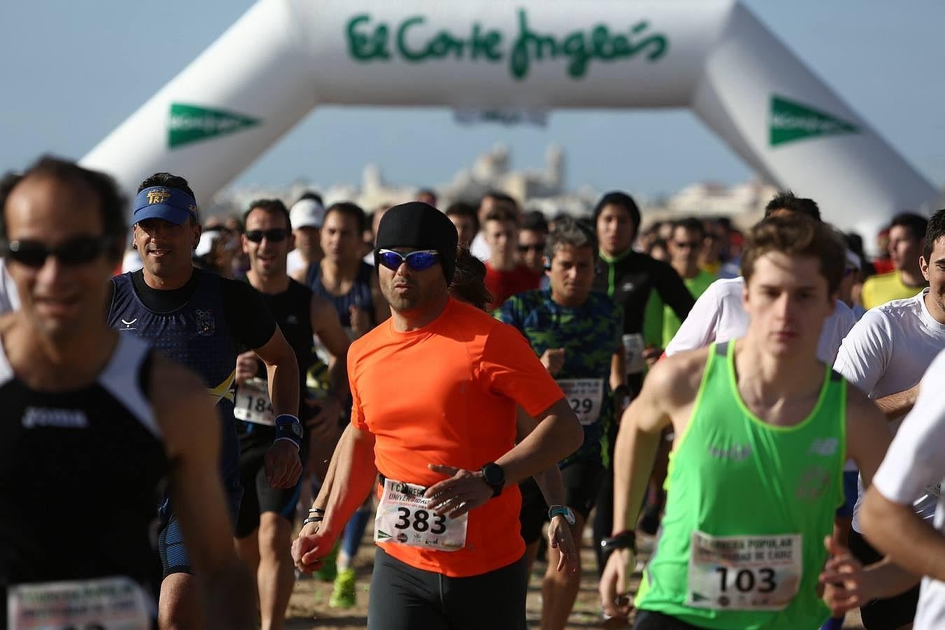 I Carrera Popular Universidad de Cádiz - Circuito Universitario Run Academy El Corte Inglés