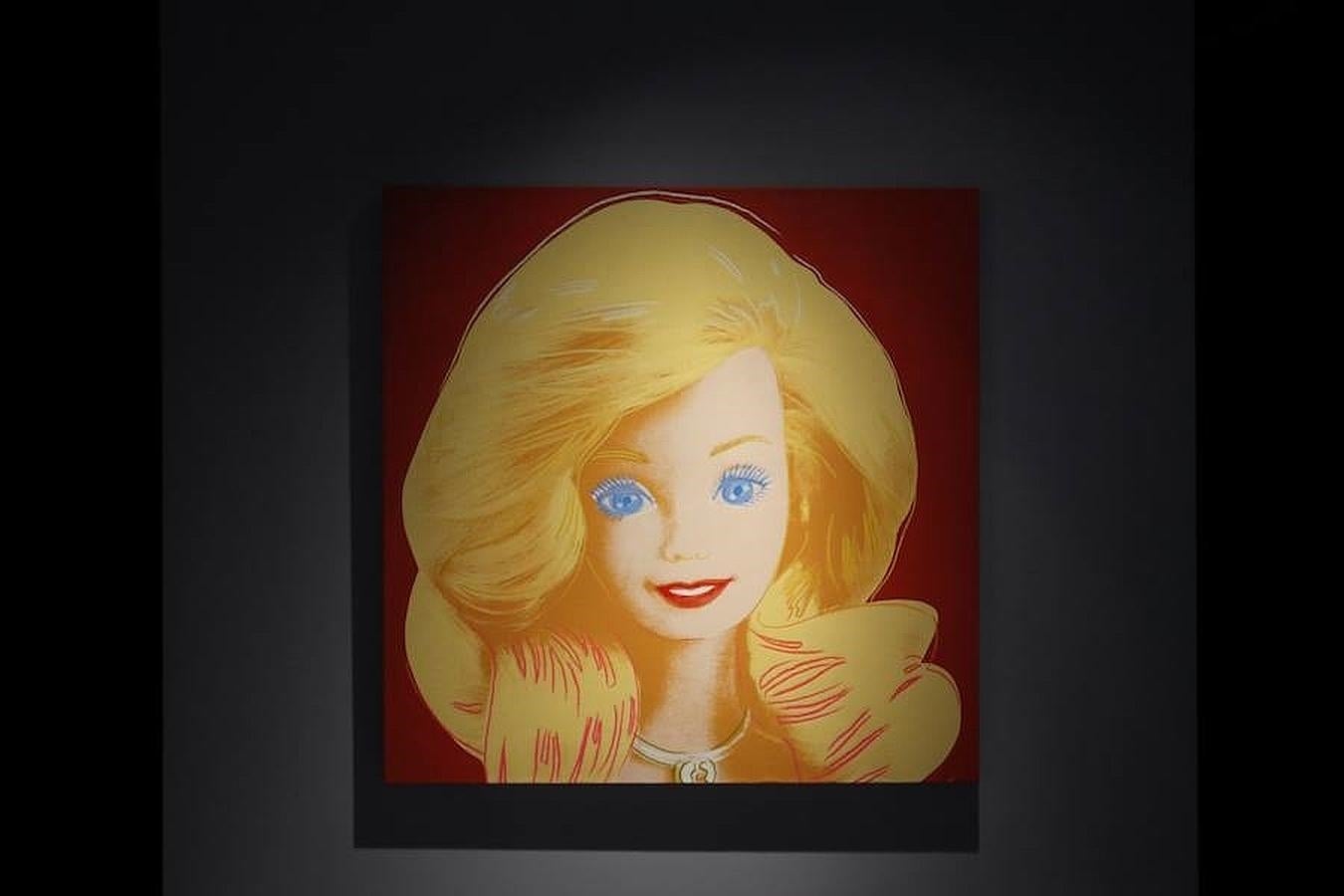 Obra que el artista Andy Warhol dedicaba a Barbie