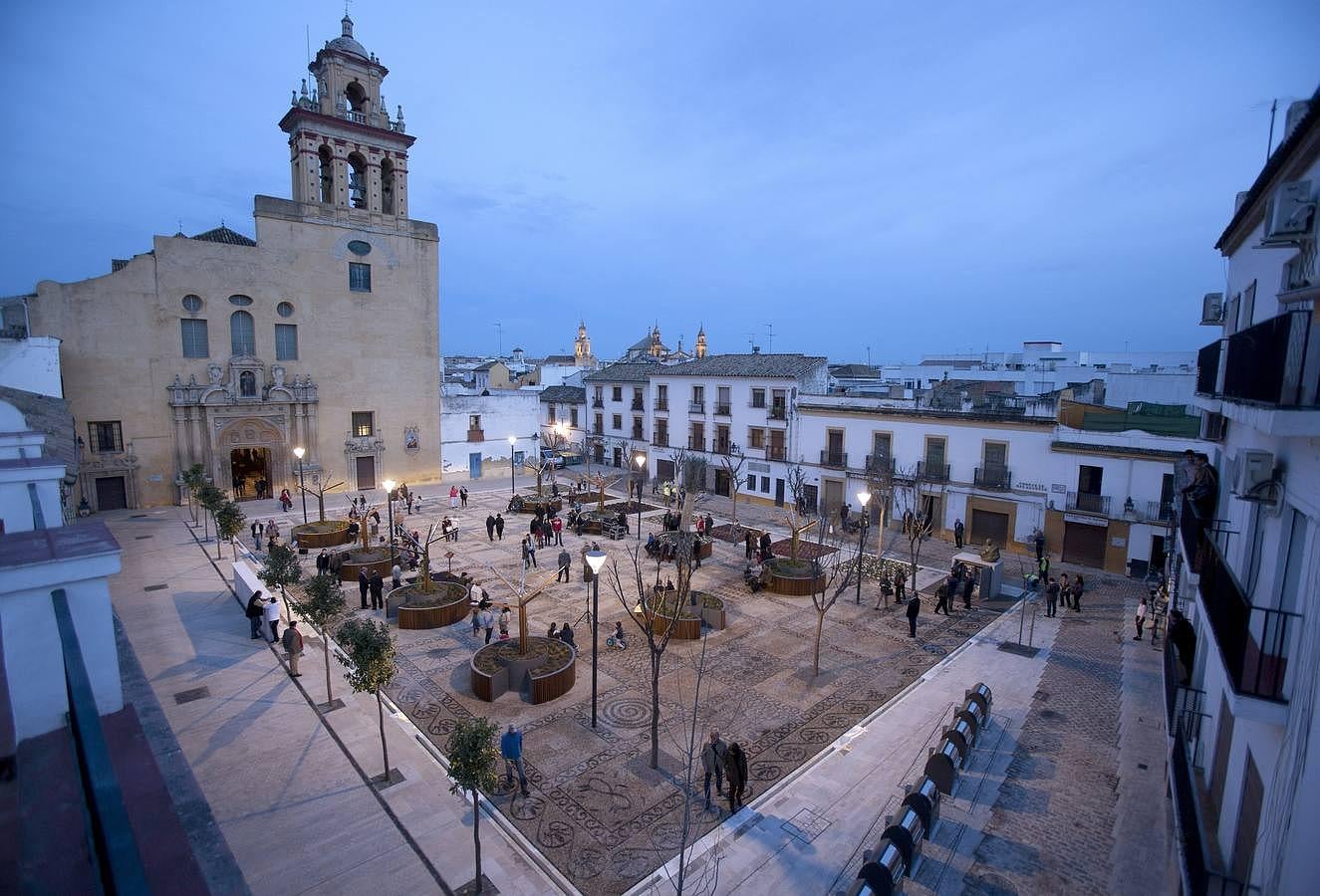 En imágenes, la nueva imagen de la Plaza de San Agustín tras su reforma