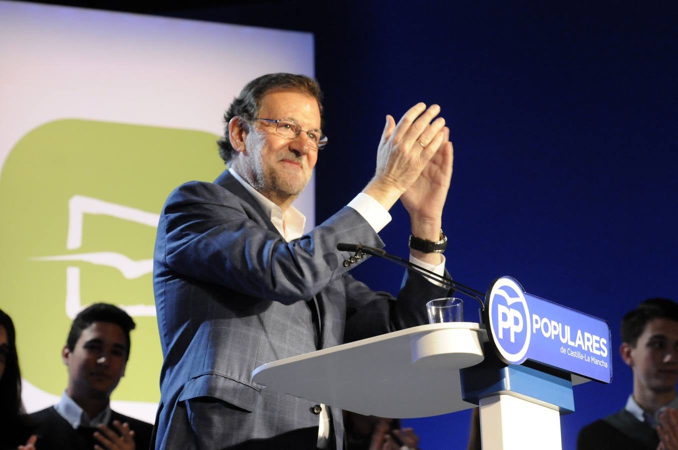 Mariano Rajoy visita la localidad de Guadamur