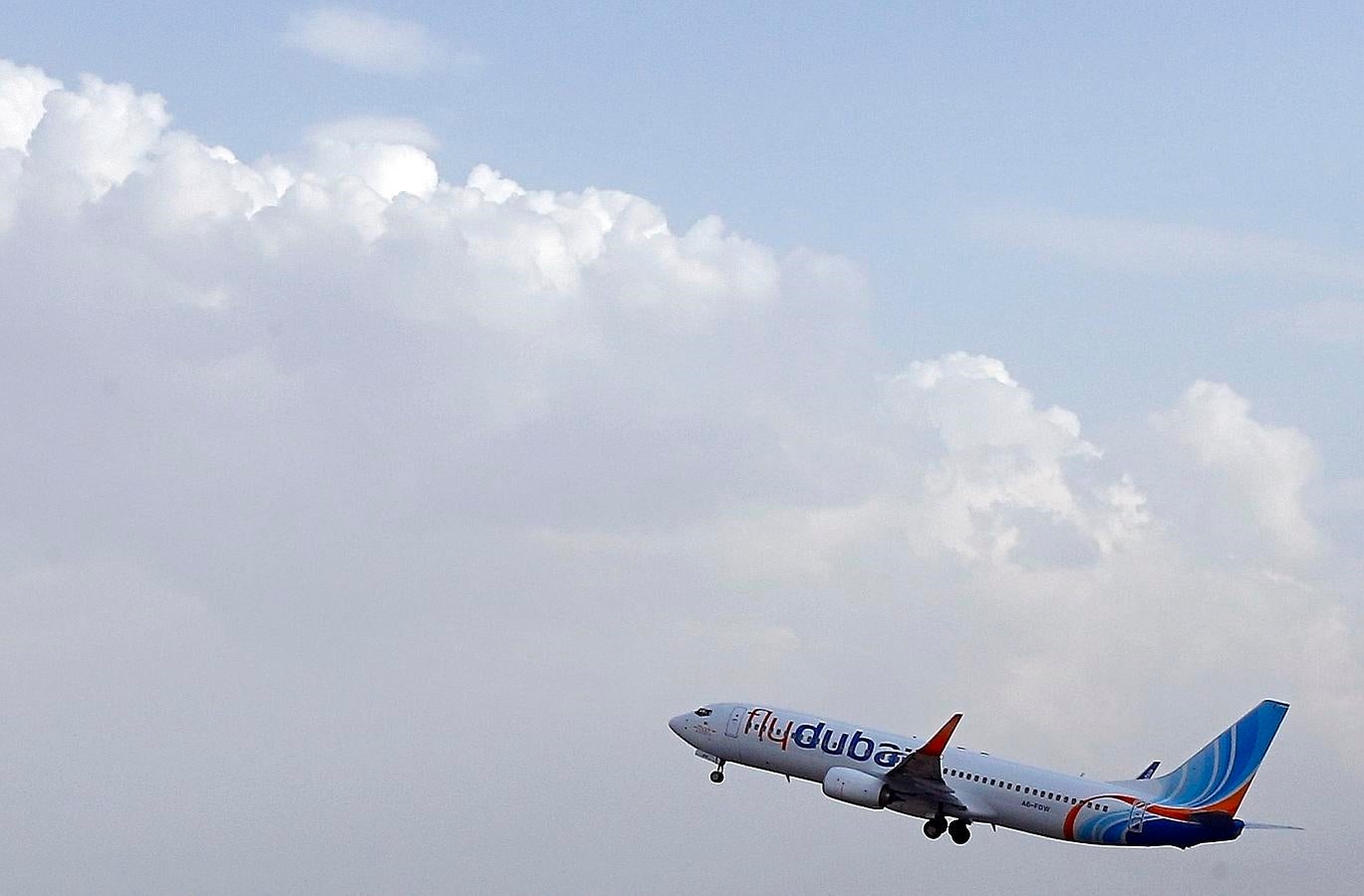 Foto de archivo de un Boeing 737-800 de la compañía FlyDubai. 