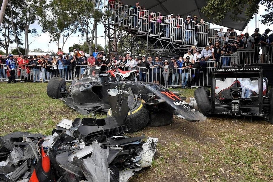 El terrible accidente de Fernando Alonso