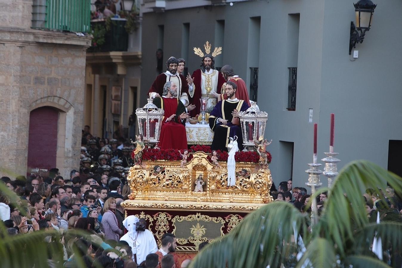 Fotos: Sagrada Cena en el Domingo de Ramos. Semana Santa de Cádiz 2016