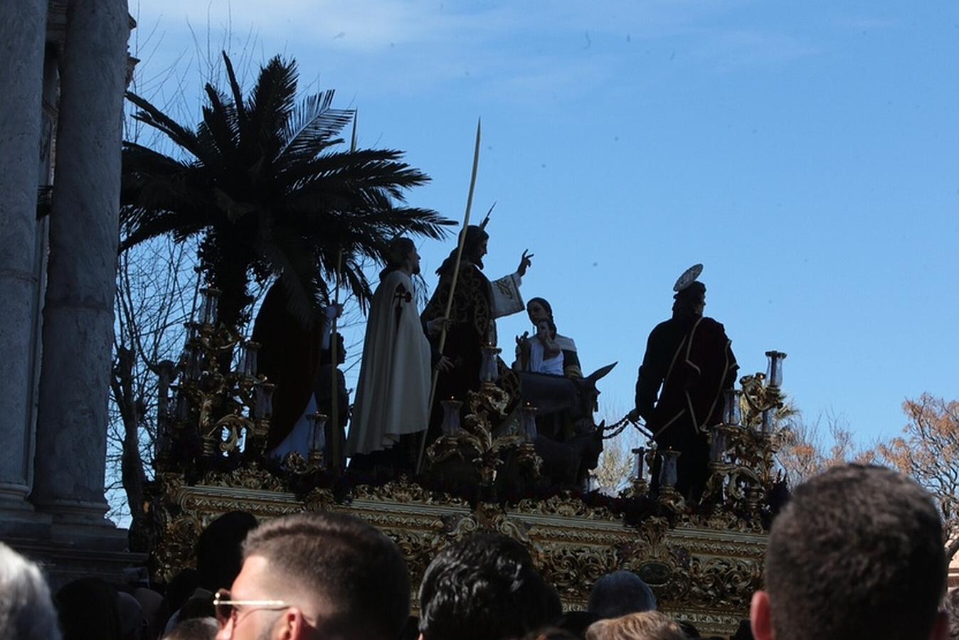 Fotos: La Borriquita en el Domingo de Ramos