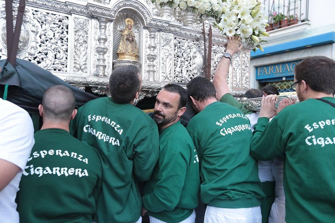 Fotos: Cigarreras el Miércoles Santo en Cádiz. Semana Santa 2016
