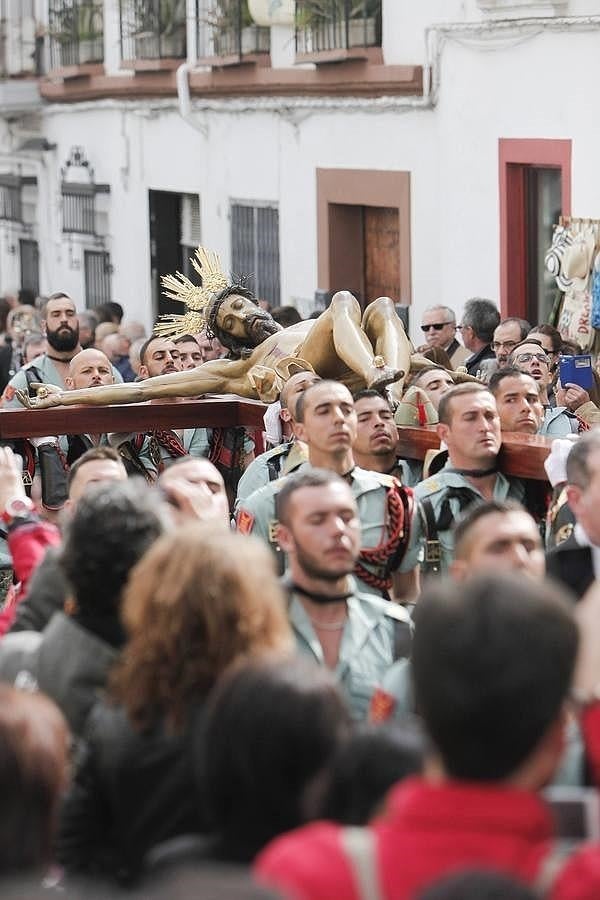 El histórico vía crucis del Cristo de la Caridad