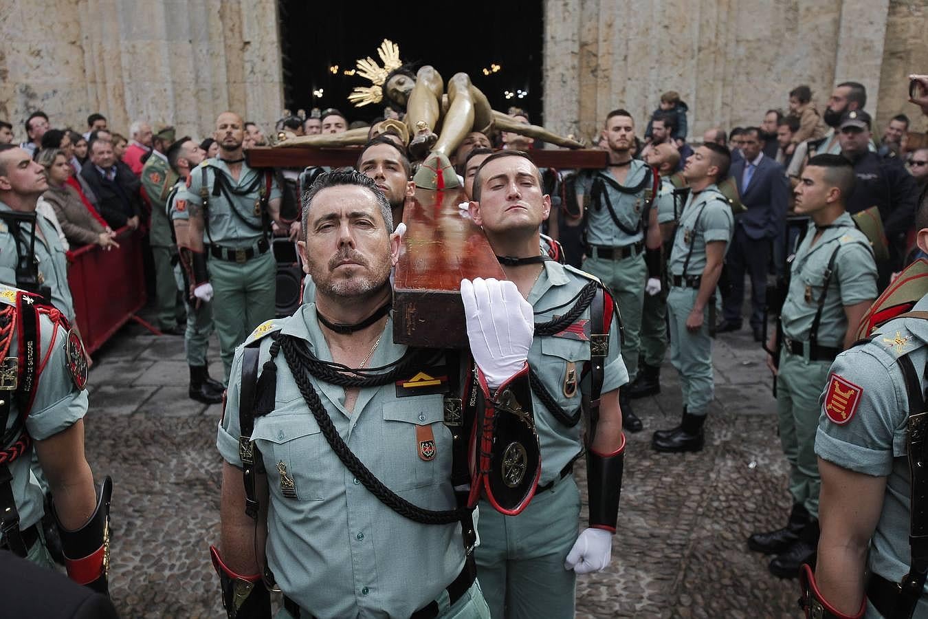 El histórico vía crucis del Cristo de la Caridad