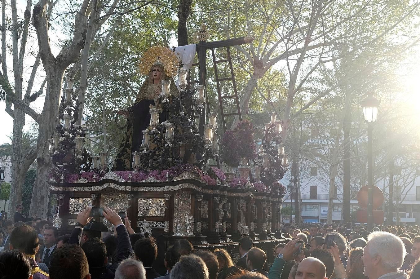 Procesión de Semana Santa en Sevilla