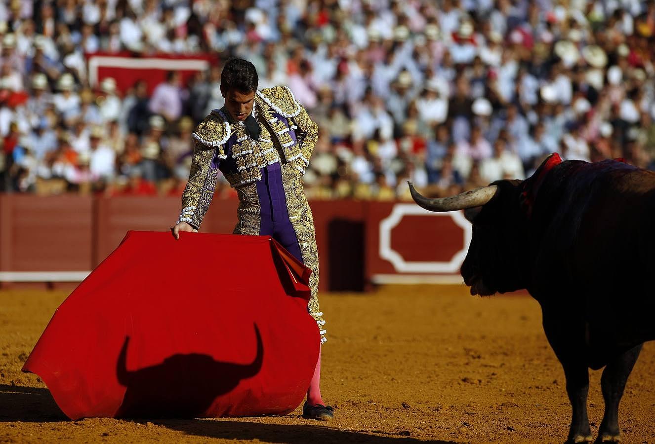 El romance de José María Manzanares con Sevilla, foto a foto