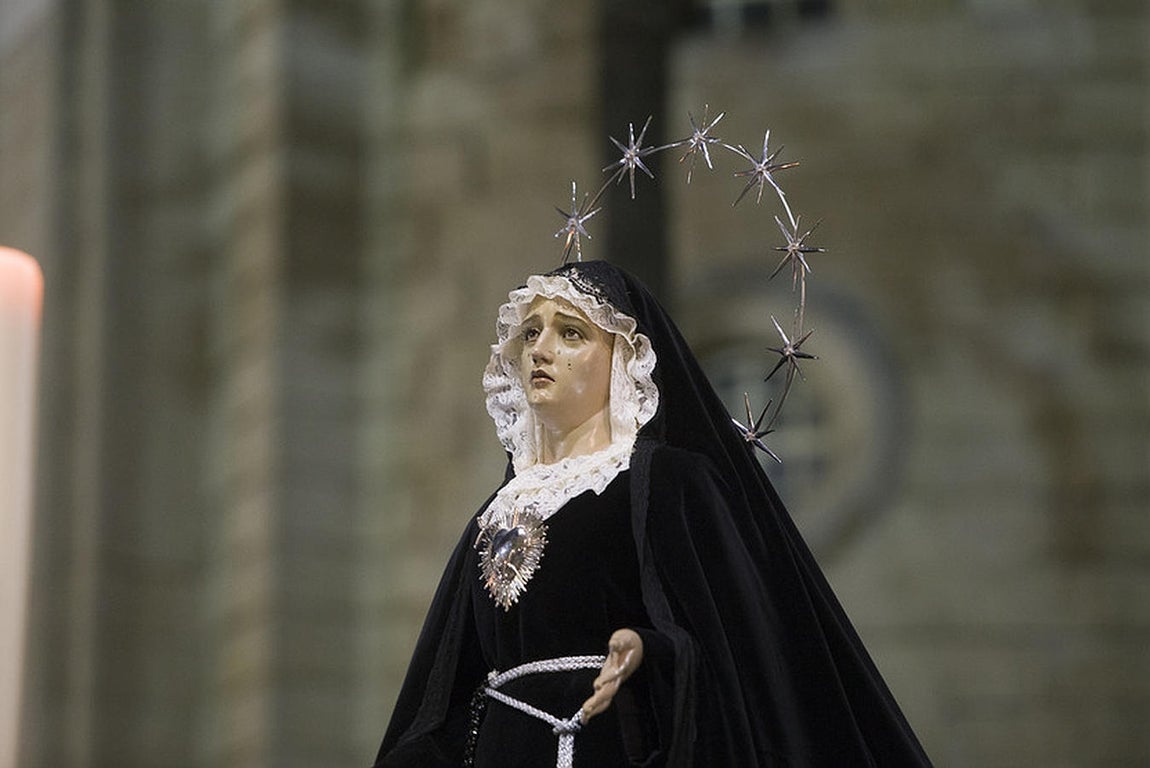 Fotos: Ecce Mater Tua el Sábado Santo en Cádiz
