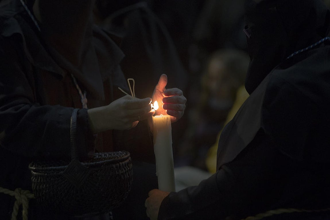 Fotos: Ecce Mater Tua el Sábado Santo en Cádiz