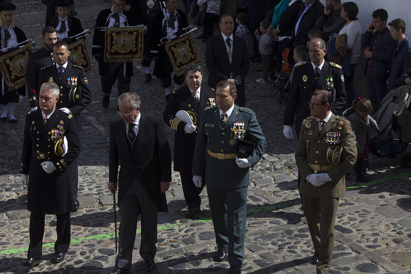 Santo Entierro el Sábado Santo en Cádiz. Semana Santa 2016