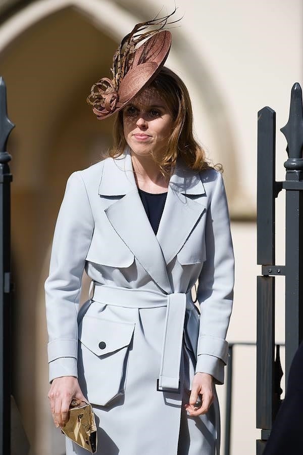 La joven, de 27 años, ha vuelto ha demostrar su estilo al vestir en este evento religioso.. 