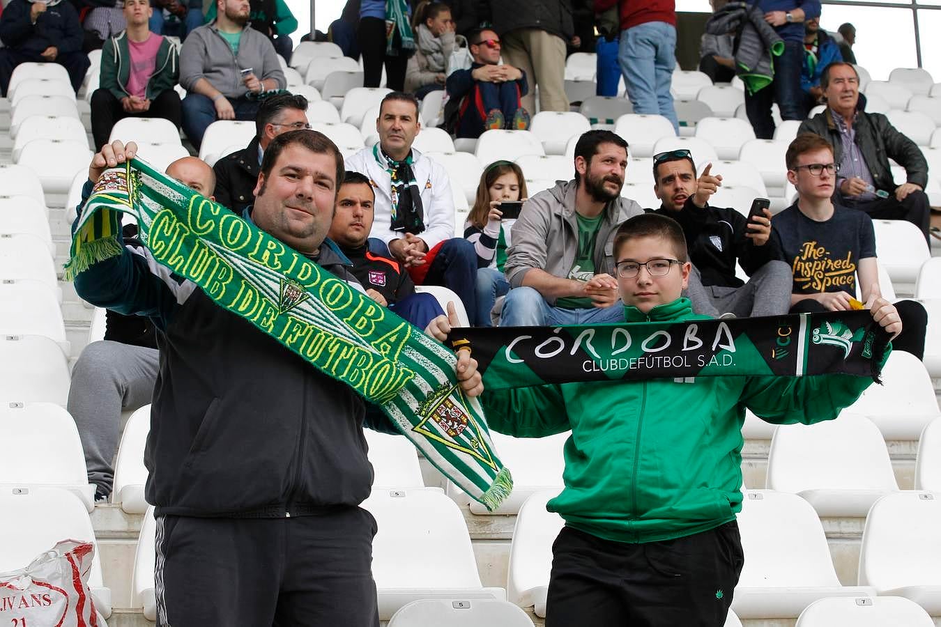 Así fue el ambiente del Córdoba- Alavés