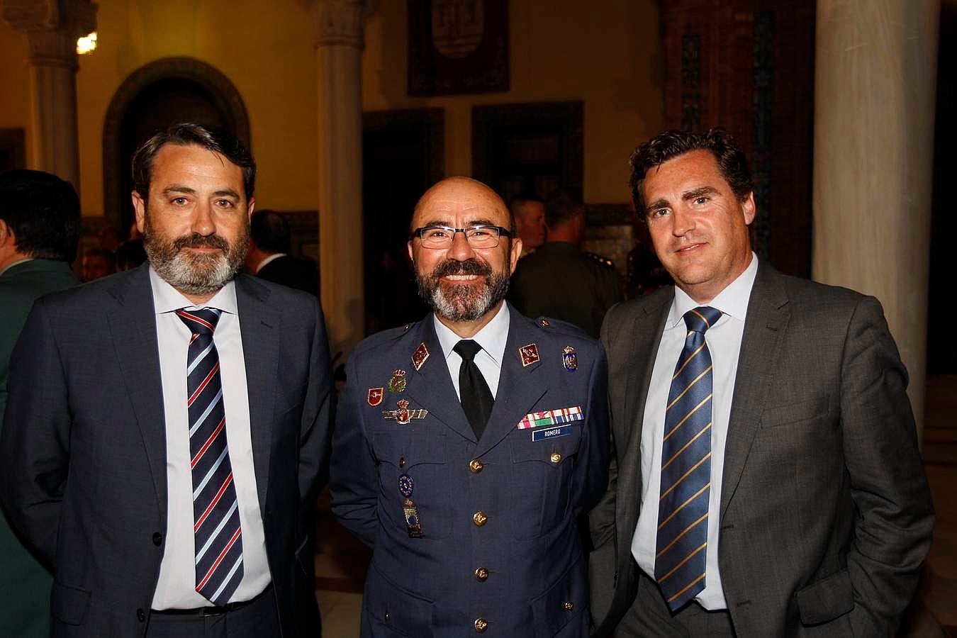 Guillermo Maturana Mendoza, José Manuel Romero Muñoz y Ángel Jiménez Morillo