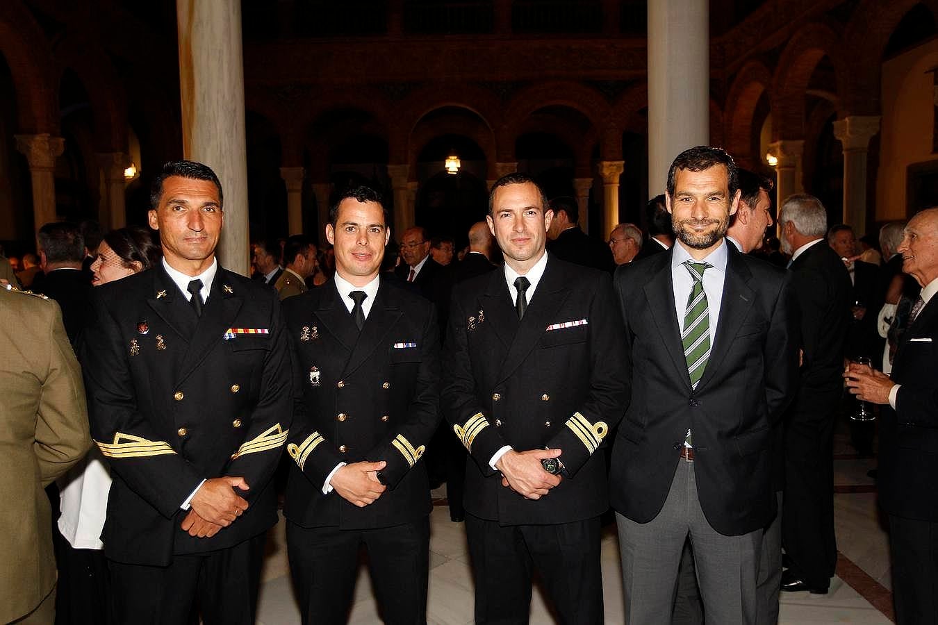 Juan Martínez Zamora, Roberto Ortiz Pérez, Francisco José Súnico Zarauza y Cristián Mackinlay de Castilla