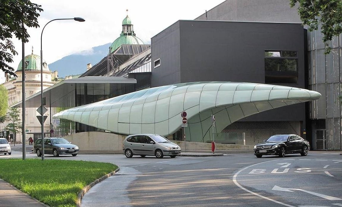 Funicular de Innsbruck (Austria). 