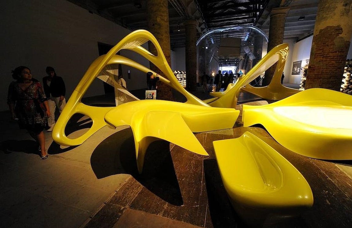 La obra «Lotus», ganadora del premio Pritzker. 