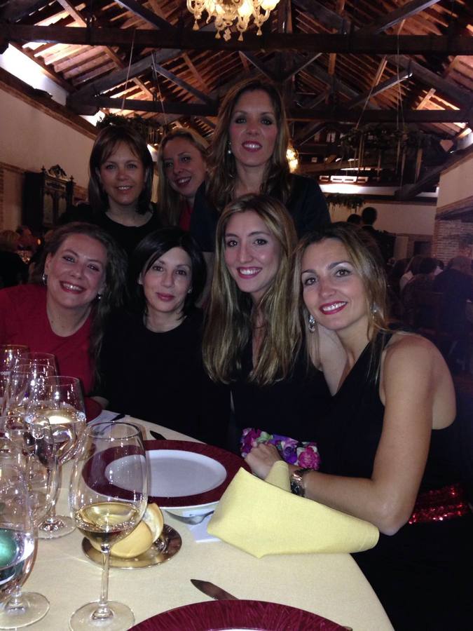 Page, en la cena de la Asociación contra el Cáncer de Toledo