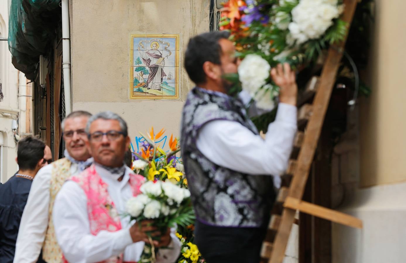 Procesión cívica de San Vicente. 