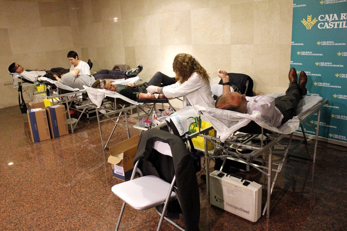 El maratón de Donación de Sangre, en imágenes