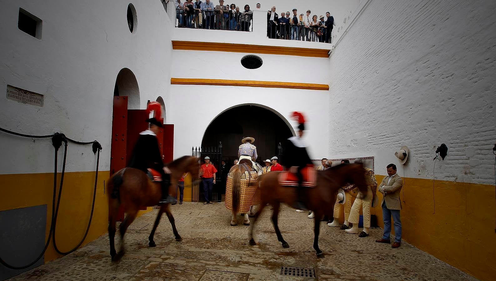 Patio de caballos. 