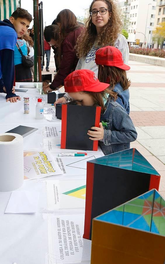 Matemáticas en la calle, en imágenes