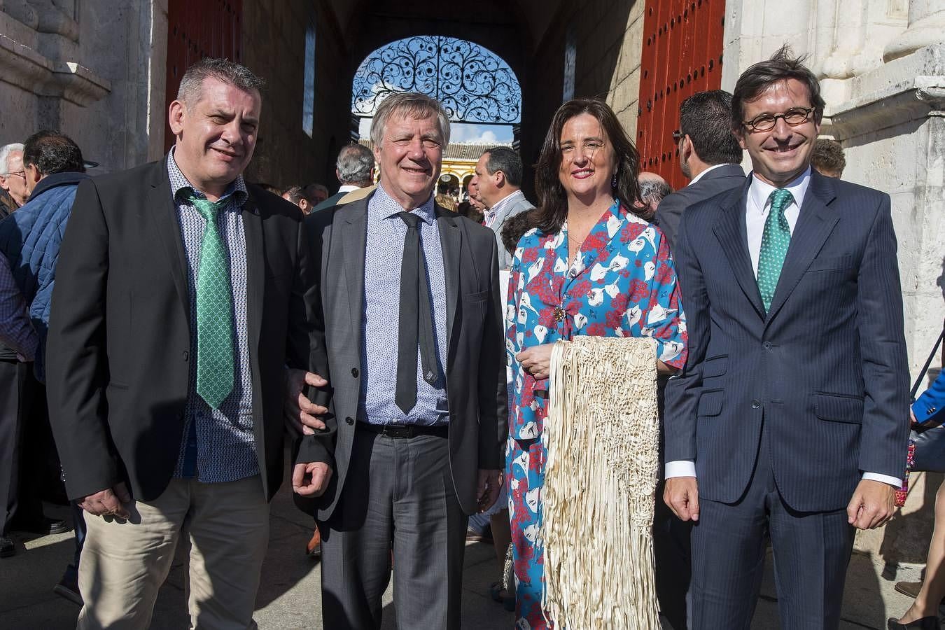 Eric Santa, Roger Santa, Maria del Mar Villegas y Jorge Paradela