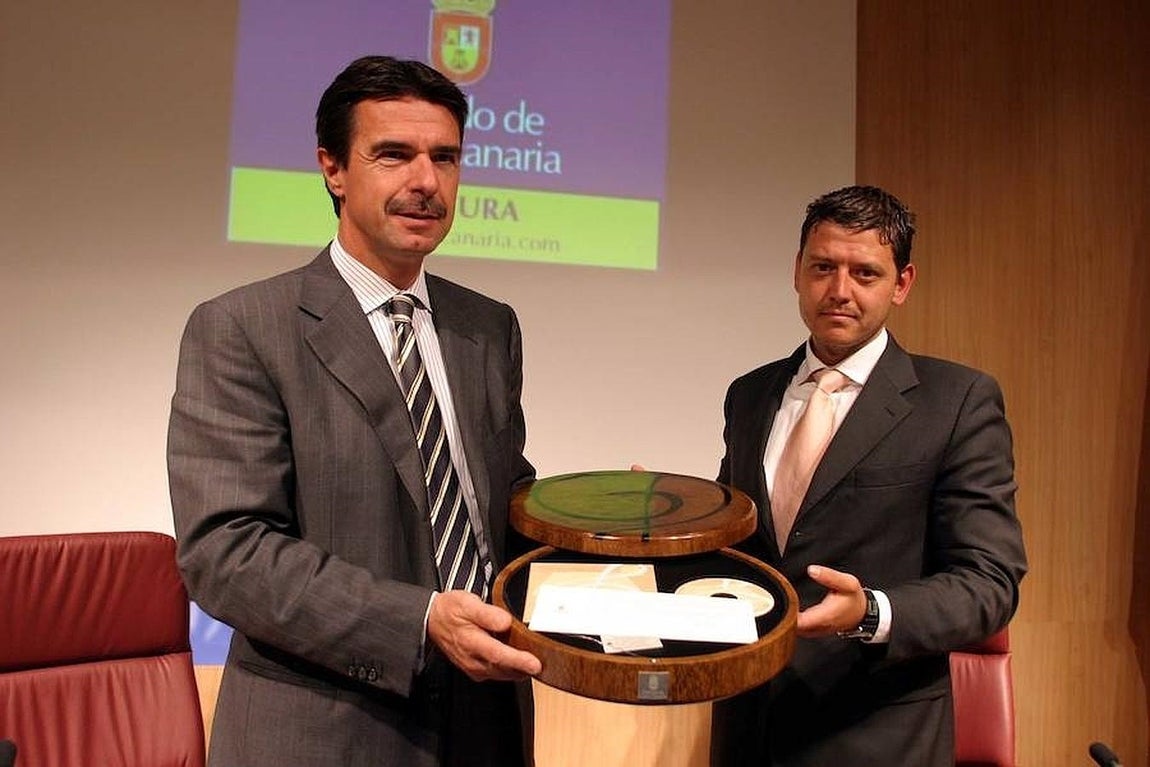 José Manuel Soria, en un acto institucional como presidente del Cabildo de Gran Canaria. 