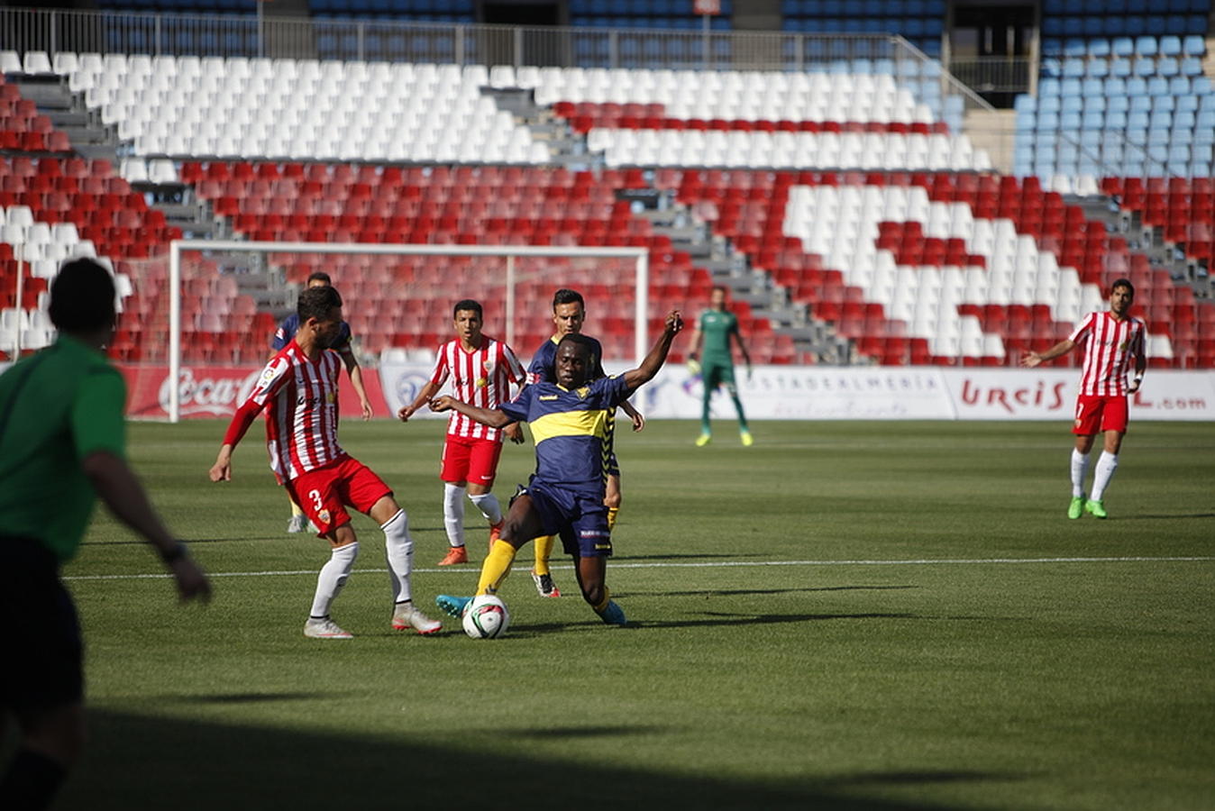 Las mejores imágenes del Almería B-Cádiz CF (2-1)