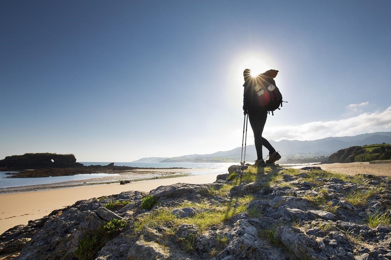 Las imágenes más bellas del Camino de Santiago en Asturias. Camino de Santiago por la costa. Playa de la Isla está situada en el concejo de Colunga