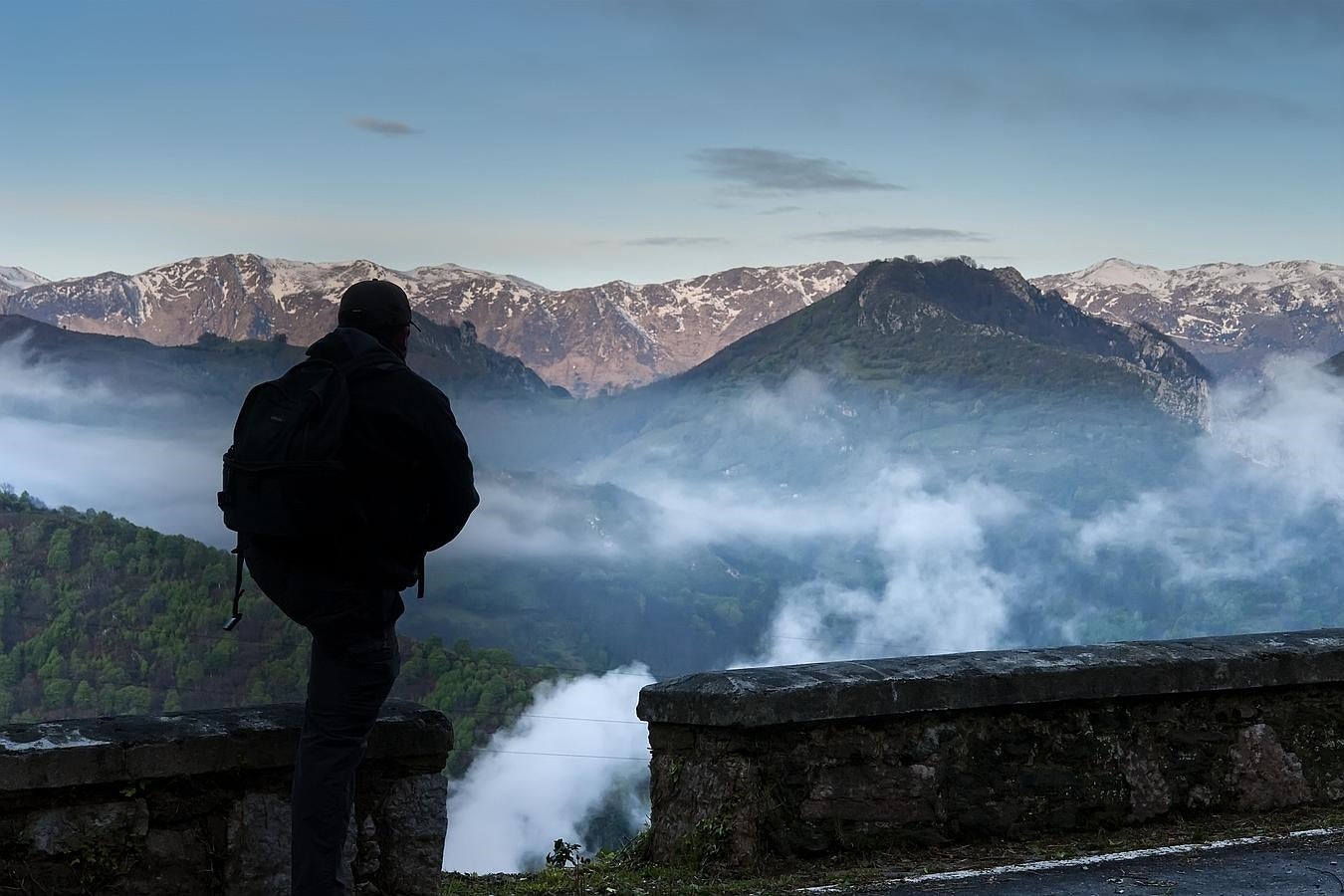 Las imágenes más bellas del Camino de Santiago en Asturias. El Camino de Santiago a la altura de Mieres