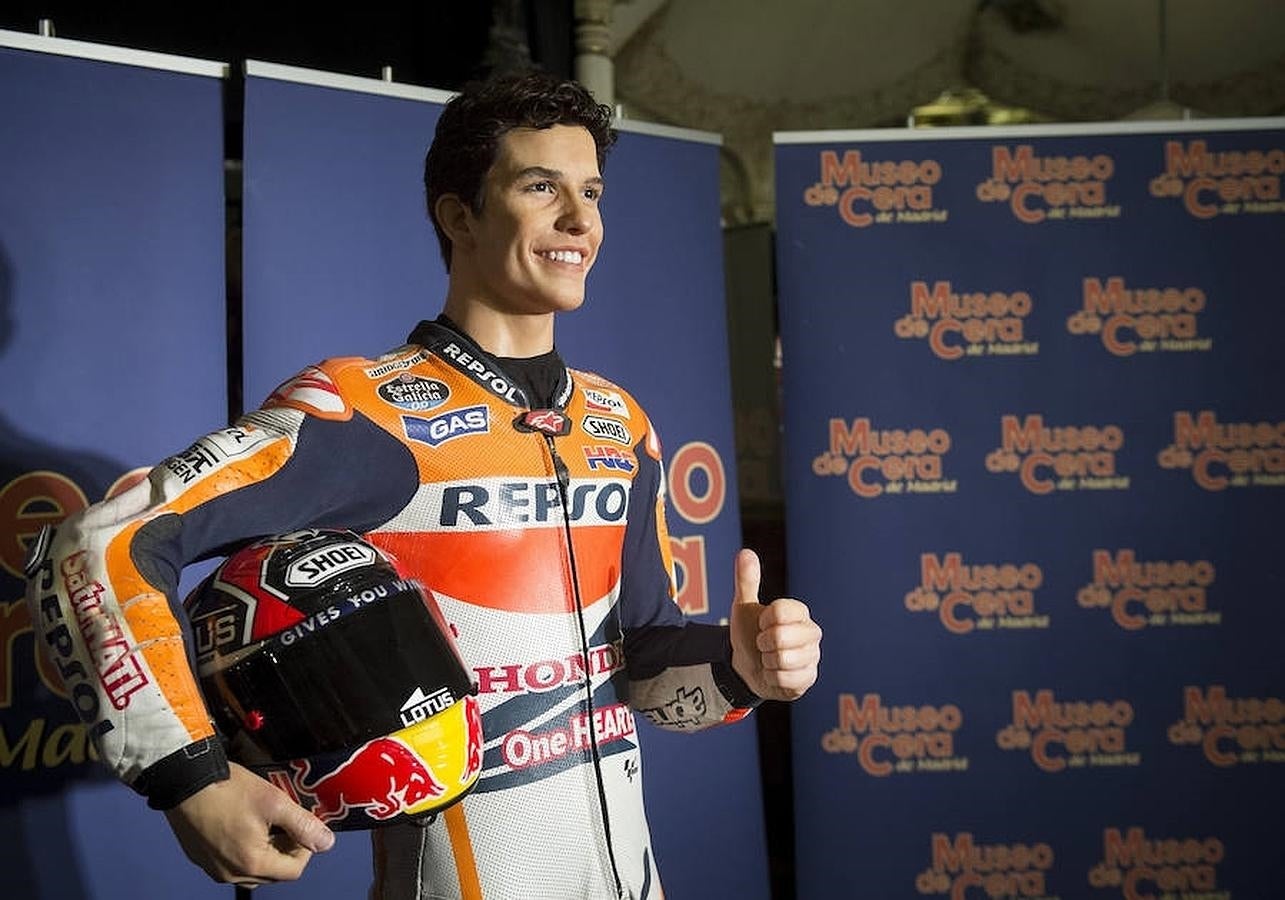 Marc Márquez estrena figura de cera