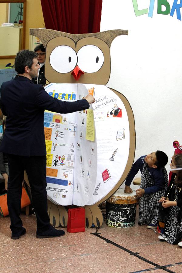 Los alumnos del colegio Jamie de Foxá celebran el Día del Libro
