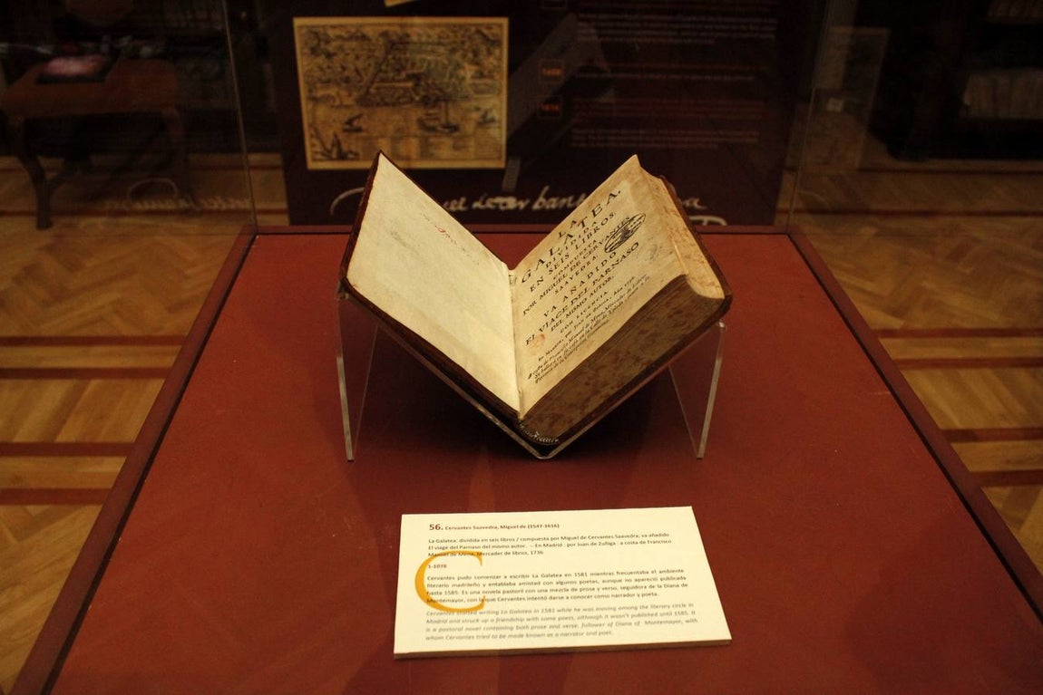 Inaugurada la exposición «Cervantes y los libros del Siglo de Oro» en la Biblioteca