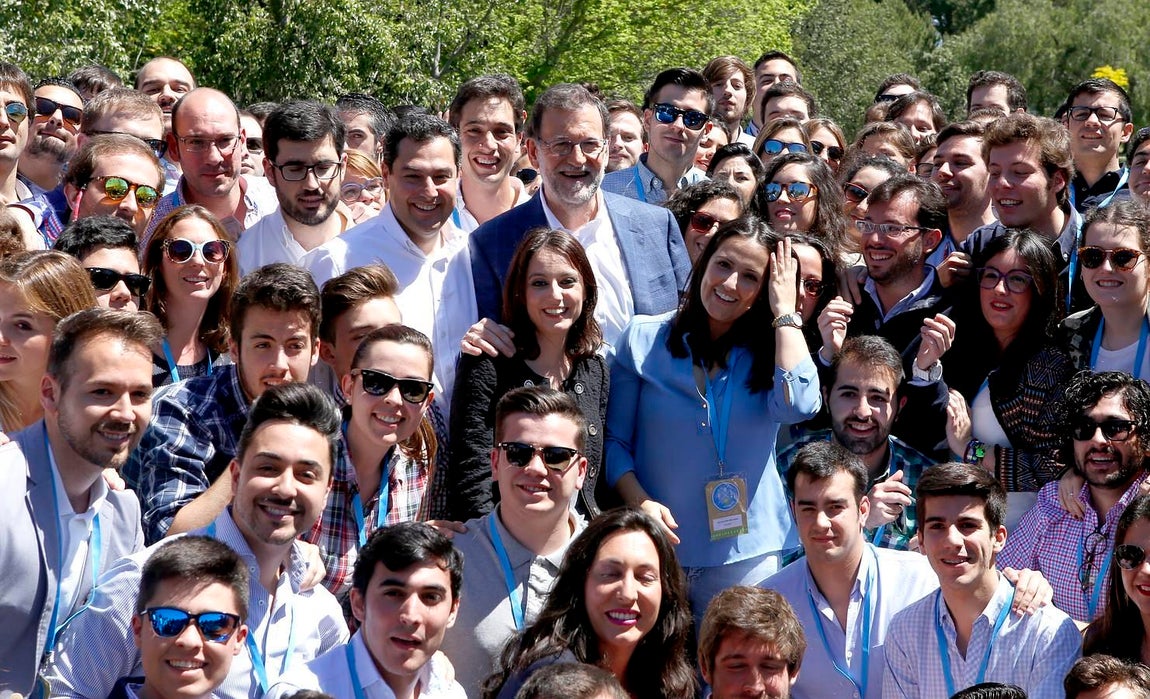 En imágenes, el paso de Mariano Rajoy por Córdoba