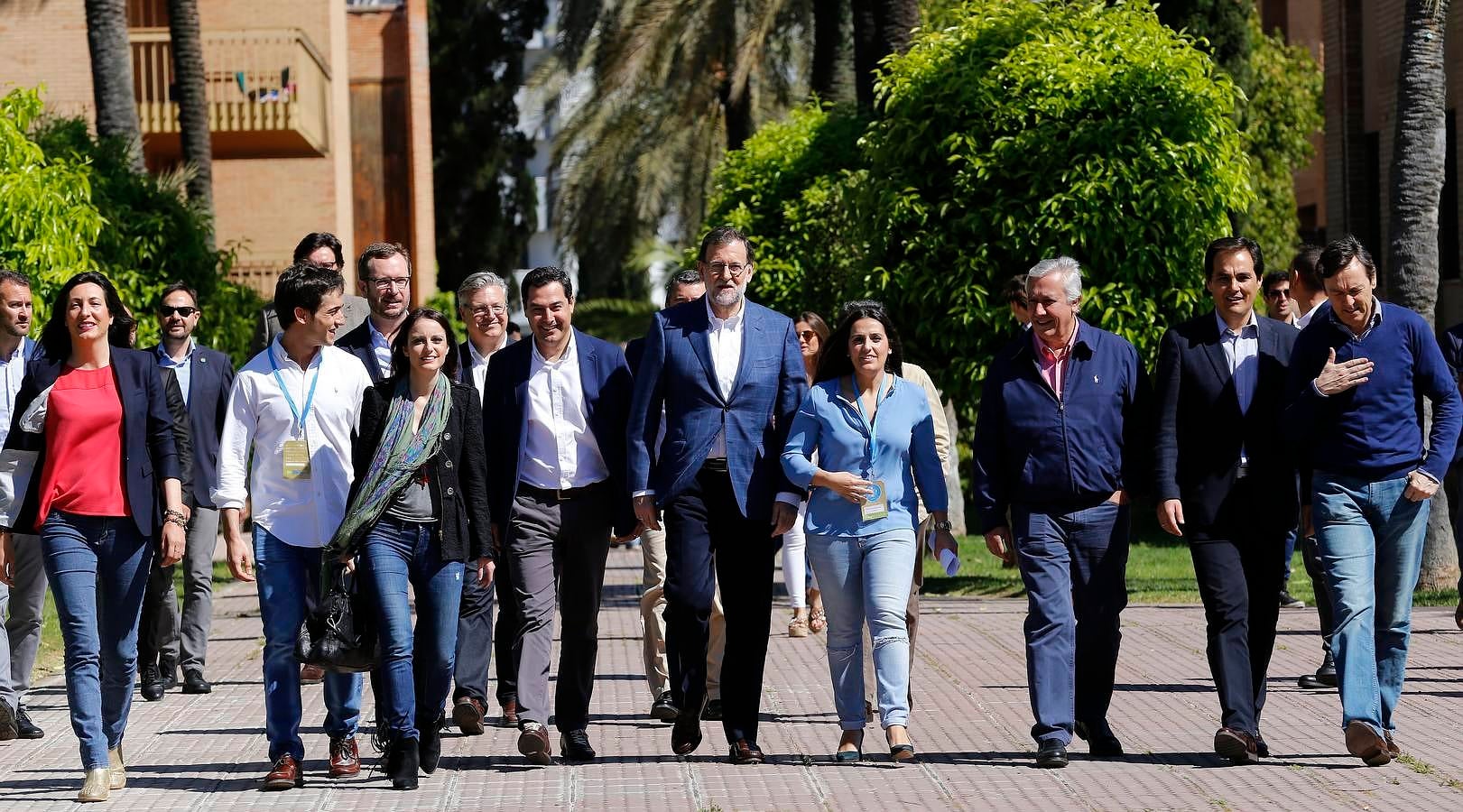 En imágenes, el paso de Mariano Rajoy por Córdoba