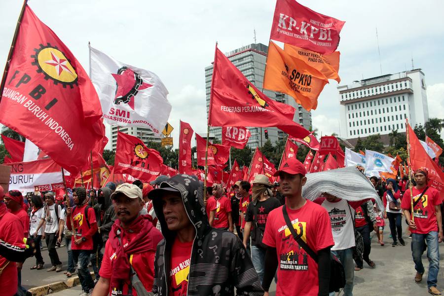 También en Jakarta se han sumado a la causa. 