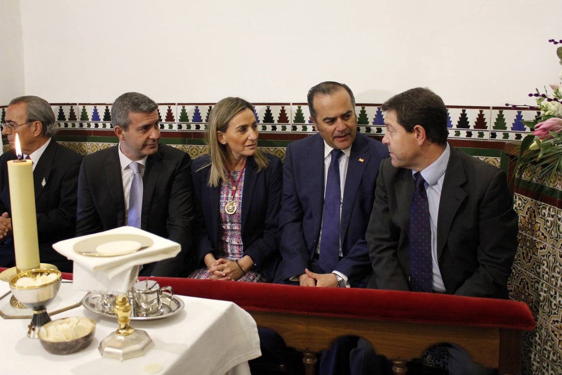 Alvaro Gutiérrez, Milagros Tolón, José Julián Gregorio, Emiliano García-Page. 