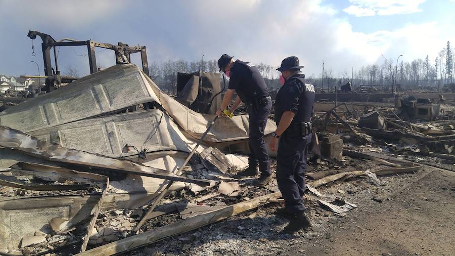 El incendio de Canadá sigue descontrolado