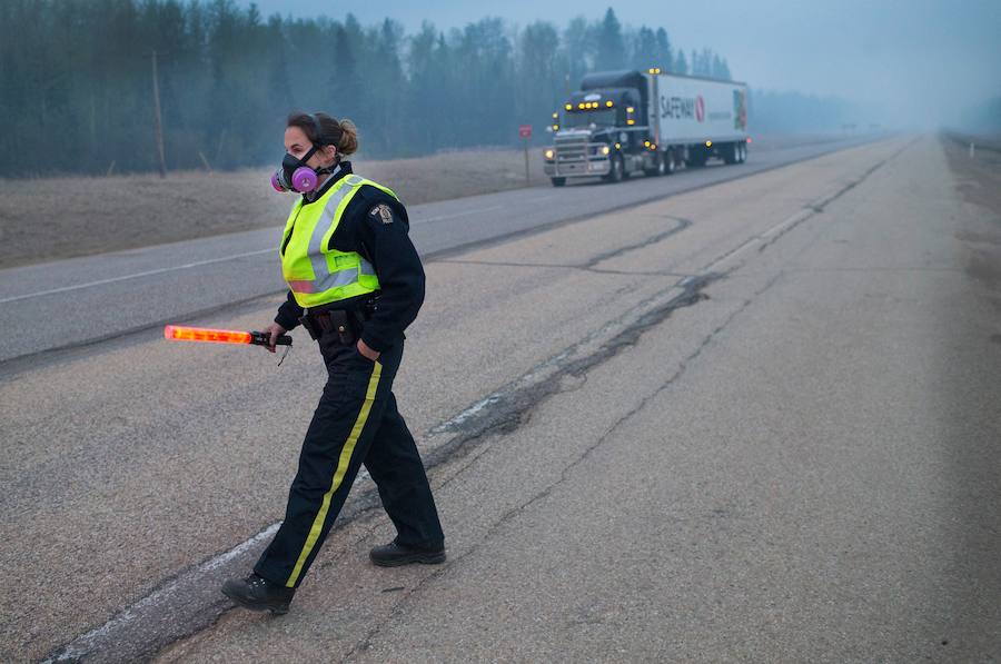 El incendio de Canadá sigue descontrolado