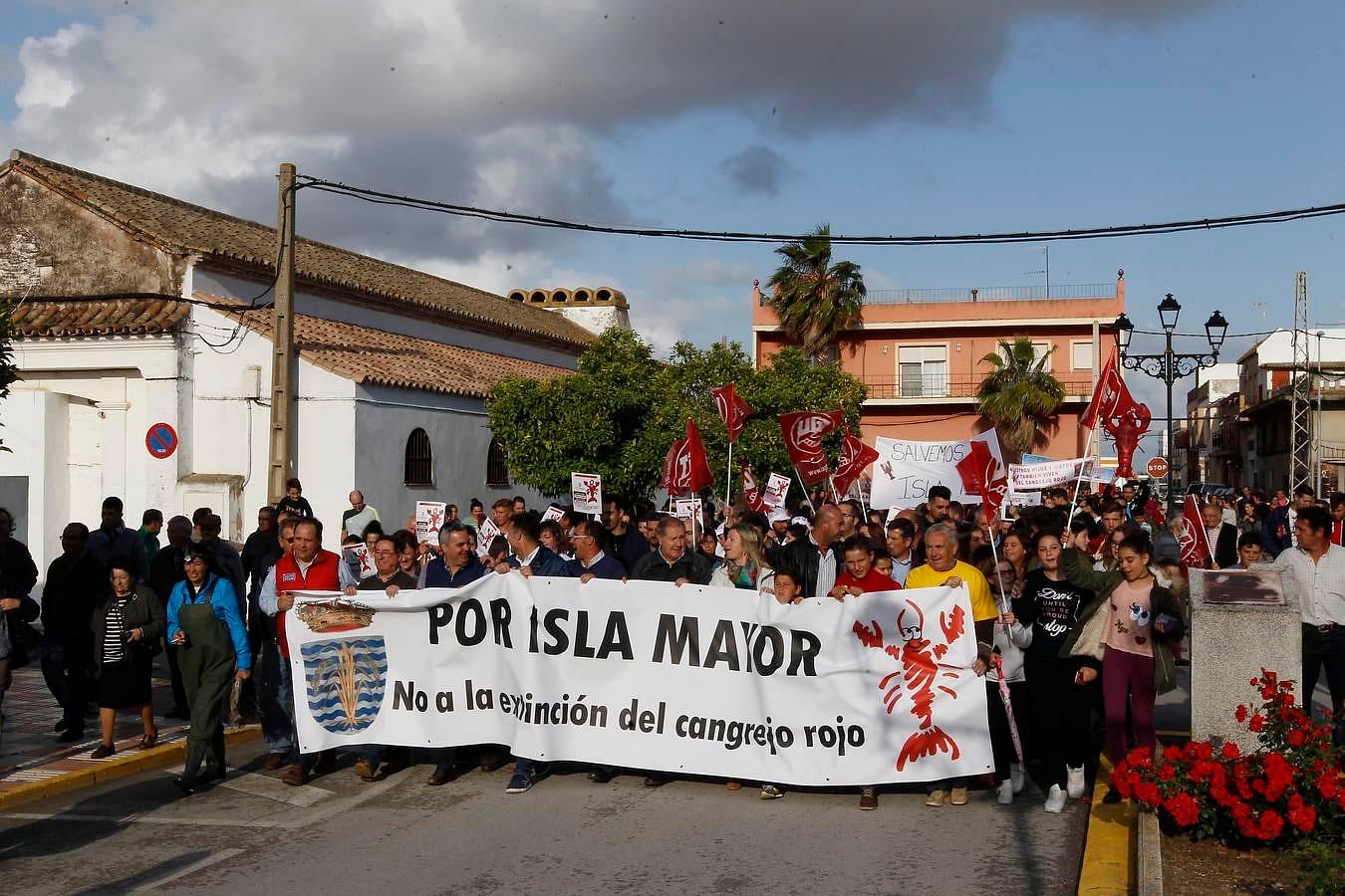 Beltrán Ceballos: «El cangrejo rojo es elemental para el estuario del Guadalquivir»